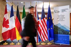 В проект итогового коммюнике G7 решили не включать новые санкции против России