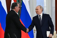 Путин заявил об общности позиций России и Таджикистана