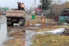 В Минусинске объявили эвакуацию из-за прорыва дамбы