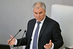 Володин поздравил россиян с Новым годом и назвал безусловный приоритет Госдумы