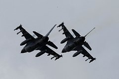 Стало известно об активности истребителей F-16 около Курской области