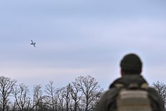 В Ростовской области обломки беспилотника упали на дорогу